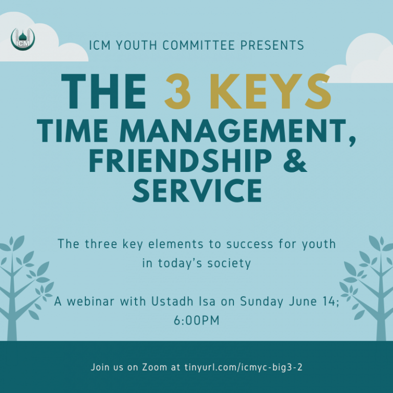 The 3 Keys Family inar Islamic Center of Morrisville