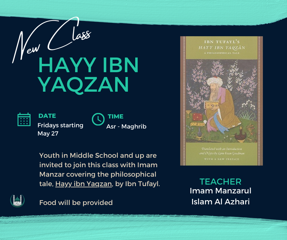 New Class for Youth with Imam Manzar